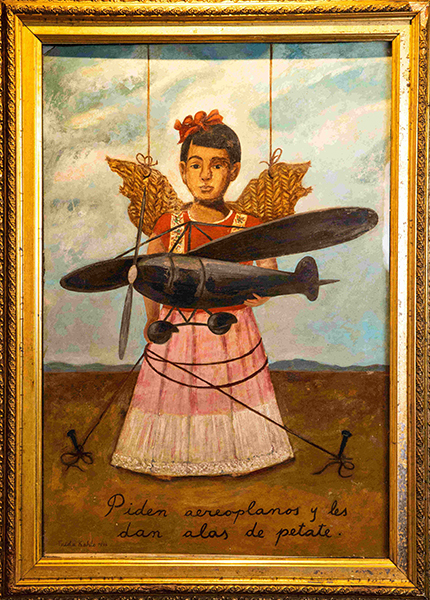 3 Frida Kahlo Piden Aeroplanos Y Les Dan Alas De Petate 1938