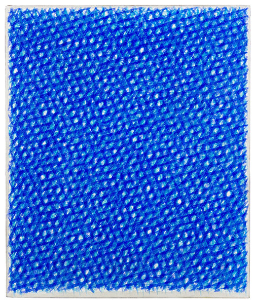 FIG. 5 Piero Dorazio Composizione reticolo blu 1962