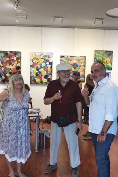 da sin. Elena Modelli, Mario Zanoni e Roberto Sparaci