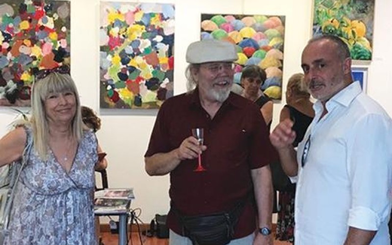 da sin. Elena Modelli, Mario Zanoni e Roberto Sparaci