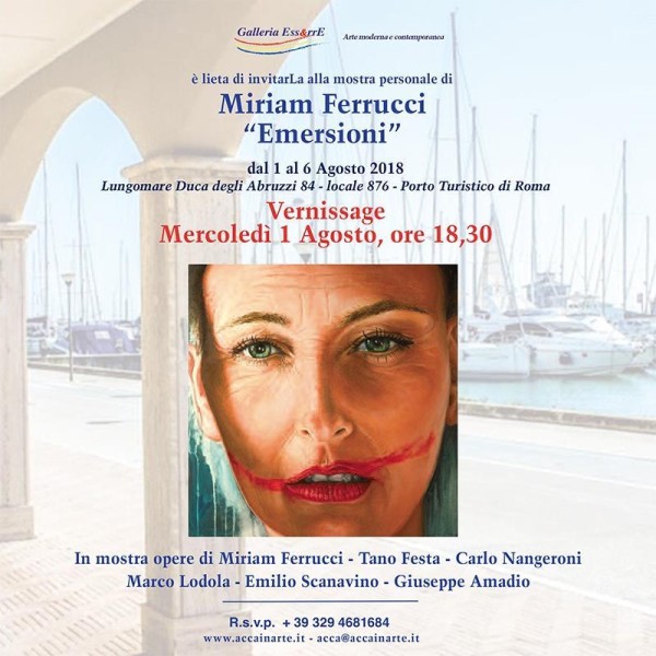 "Emersioni" - Personale di Miriam Ferrucci