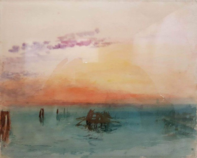 Turner (1775-1850) ...al Chiostro del Bramante - Roma