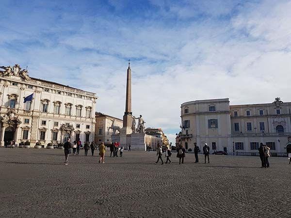 La Fontana di Monte Cavallo …a Roma