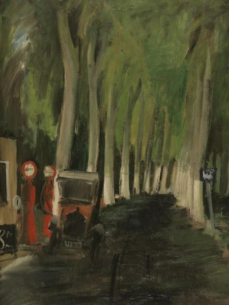 "La macchina nel giardino"