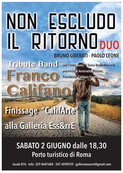 CalifArte "Non escludo il ritorno"