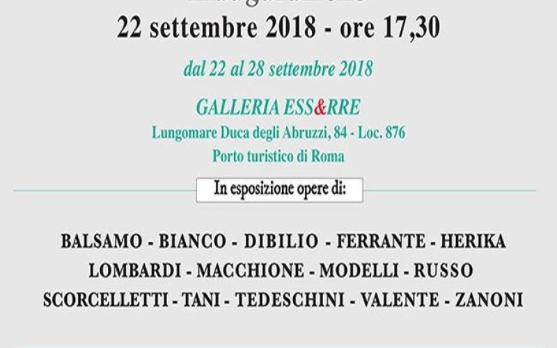 Intuizioni- Mostra collettiva alla Galleria Ess&amp;rrE