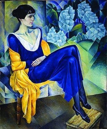 Altman. Ritratto della poetessa Anna Akhmatova
