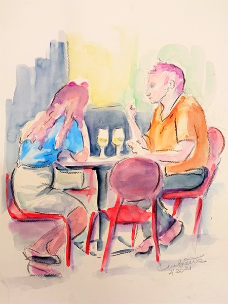 Ambretta Rossi. Dagli acquerelli ai merletti.