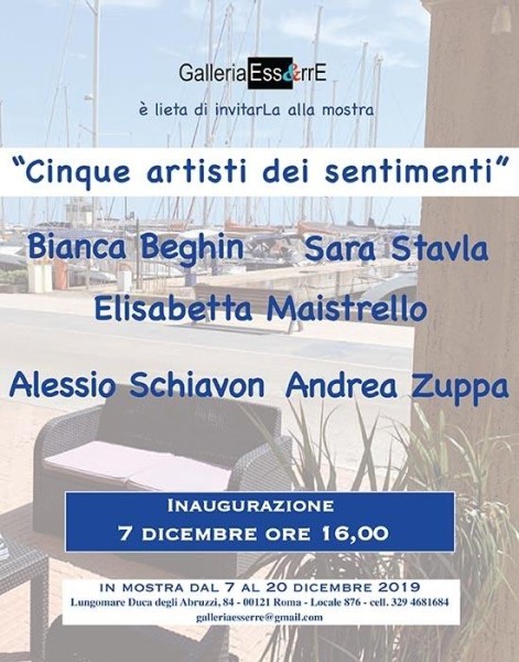 "Cinque artisti dei sentimenti"