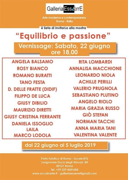Equilibrio e passione