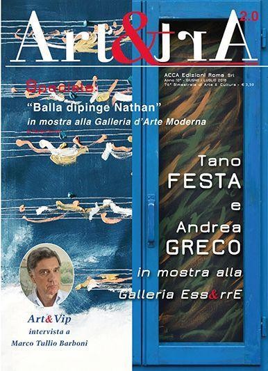 Tano Festa e Andrea Greco alla Galleria Ess&amp;rrE