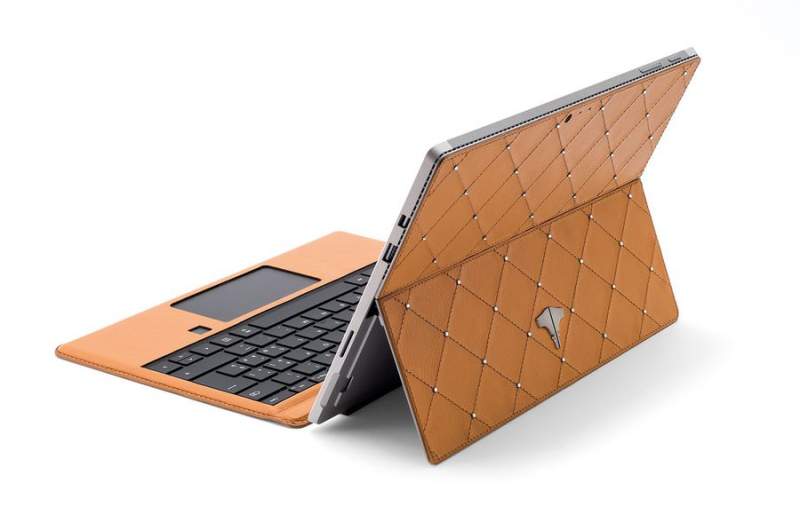 PC Tablet & Real Leather Ocra Swarovski